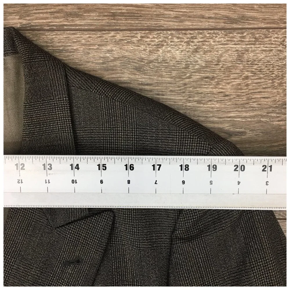 Vintage Lubiam LBM 911 Mens Blazer Sport Coat‎ Two Button Jacket Wool 42R Casual